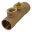 1" S-464 Sweat Purge and Balancing Valve