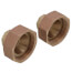 1/2" Bronze Half-Union Freedom Flange, NPT (Pair)