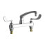 1.5 GPM 8" Deck-Mounted Manual Faucet w/ L-Type Swing Spout, 1100-E35-317ABCP