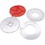 Blower Inlet Shroud Assembly, Red Swirl Plate for Alp 105-150, 110102-01