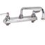 Workboard Faucet, Deck Mount, 8" Centers, 8" Swing Nozzle, Lever Handles, B-1121