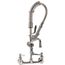 Mini-pre-rinse Unit 8" Wall Mount, B-0107, Wall "mini Pre-rinse", MPZ-8WLN-08-CR