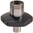 035a Outlet w/ Black Heat-resistant Handle, 035A