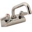 Equip 4" Wall Mount Faucet w/ 6" Swing Nozzle, 2.2gpm Aerator, 5F-4WLX06