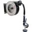 Hose Reel, Open, Stainless Steel, 3/8" x 12 Ft, Eb-0107 Spray Valve, B-7102-01