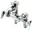 Service Sink Faucet, Wall Mount, Adjustable Center, Vac. Breaker, Integral Stop, Rough, B-0669-RGH