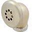 Overflow Head Assembly, Chrome-plated Brass Body & S'steel Strainer Face, 011356-45