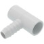3/4" PVC Sch. 40 Transition Tee for PE Hose