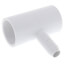 1" x 1" x 1/2" PVC Sch. 40 Transition Tee for PE Hose