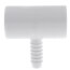 1" x 1" x 1/2" PVC Sch. 40 Transition Tee for PE Hose