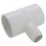 2" x 2" x 1-1/4" PVC Sch. 40 Transition Tee for PE Hose