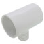 2" x 2" x 1-1/4" PVC Sch. 40 Transition Tee for PE Hose