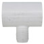 2" x 2" x 1-1/4" PVC Sch. 40 Transition Tee for PE Hose