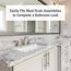 Bathroom Pop-up Stopper Replacement for Pop-up Drain Assemblies (Brushed Nickel)