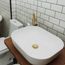 Bathroom Pop-up Stopper Replacement for Pop-up Drain Assemblies (Polished Brass)