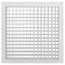 12" x 12" 92VHO Steel Double Deflection Register, No Damper