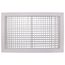 20" x 12" (Wall Opening Size) 92VHO Steel Double Deflection Register, No Damper