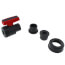 3/4" Gray PVC Single Union Ball Valve (Solvent Ends)