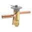 EFV-1/5-C 1/4" x 1/2" ODF Thermal Expansion Valve w/ 30" Capillary (1/5 Ton)