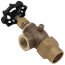 T-441NL, 3/4" Flare x 1/2" FNPT Bronze Meter Valve (Lead Free)