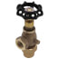 T-441NL, 3/4" Flare x 1/2" FNPT Bronze Meter Valve (Lead Free)