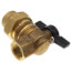 T-443NL, 1" Flare x 3/4" FNPT Forged Brass Ball-Type Meter Valve (Lead Free)