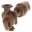 111 Stainless Steel Three-Piece Circulator Pump, 1/8 HP