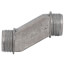 3/4" Zinc Rigid Offset Nipple