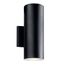 Cylinder 3000K LED 12" Wall Light (Textured (Black)