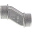 1" Zinc Rigid Offset Nipple