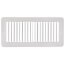 10" x 4" (Wall Opening Size) White Toe-Space Grille (420 Series)