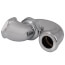 1-1/2" IPS x 1-1/4" SJ Nut without Cleanout LA Pattern Trap (Chrome Plated)