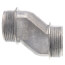 1-1/4" Zinc Rigid Offset Nipple