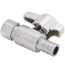 T-596NL 1/2" PEX x 3/8" OD Straight Stop Valve (Lead Free)