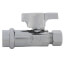 1/2" Press x 3/8" OD Straight Stop Valve