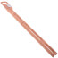 1" Copper Offset Carrier Bracket for Toilet ( 23-1/4" x 2-1/2")