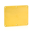 Blank Coverplate (Yellow)