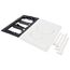 Sigma 01 Dual Flush 1.6 / .8 GPF Actuator Plate (Alpine White)