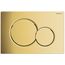 Sigma 01 Dual Flush 1.6 / .8 GPF Actuator Plate (Brass Galvanized)