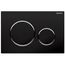 Sigma 20 Dual Flush 1.6 / .8 GPF Actuator Plate (Matte Black||Polished Chrome)