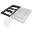 Sigma 30 Dual Flush 1.6/0.8 GPF Actuator Plate (Polished Chrome)