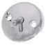 Chrome Overflow Plate w/ Trip Lever & Screws