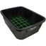 14" x 19" x 6" Standard Series Irrigation Control Valve Tapered Extension Box (Black Box/Green Cover)