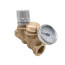 1/2" FNPT ThermoSetter Ad. Thermal BV w/ 160-Degree (F) Thermal Disinfection Cartridge, Check Valve & Pressure Gauge