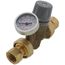 1/2" FNPT ThermoSetter Adjustable Thermal Balancing Valve w/ Check Valve & Temperature Gauge