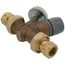 1/2" FNPT ThermoSetter Adjustable Thermal Balancing Valve w/ Check Valve & Temperature Gauge