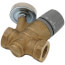 1/2" FNPT ThermoSetter Adjustable Thermal Balancing Valve w/ Check Valve & Temperature Gauge