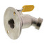 1/2" IPS Chrome-plated, Oversized Flange Sillcock