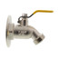 1/2" IPS Chrome-plated, Oversized Flange Sillcock
