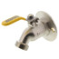 1/2" IPS Chrome-plated, Oversized Flange Sillcock